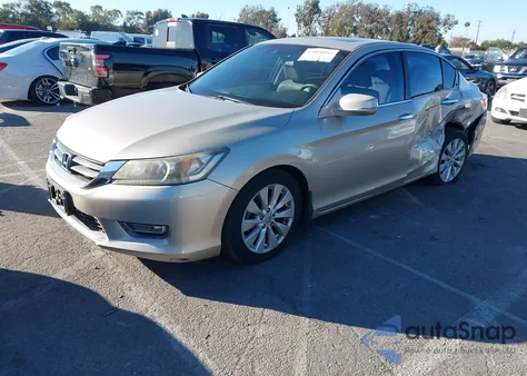 2013 Honda Accord Sdn Ex-L z USA, uszkodzony, nr VIN 1HGCR2F83DA058438